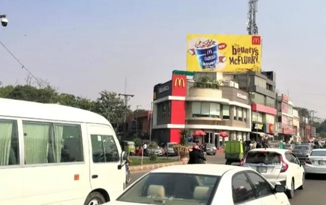 Jail Road — Kinnaird College — Billboard in Jail Road, Lahore